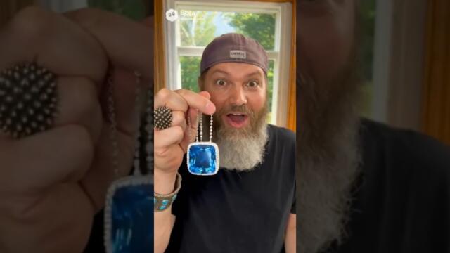 $1,000,000,000 thrift Jewelry Jar LMAO! the FAMOUS YouTube DUH face #youtuber #prank #ai #thrift
