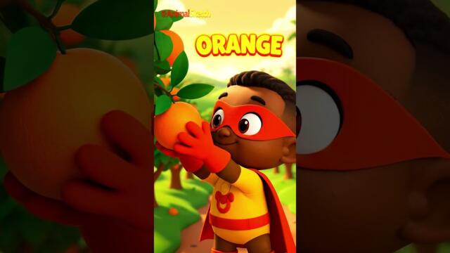 Letter O Song For Kids! 🍊🐄🦉  #nurseryrhymes​