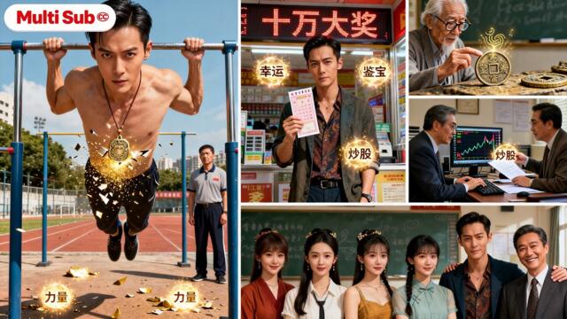 【Multi Sub】His Lucky Charm Shattered—Now He Can Pick Up “Strength” and Go Beast Mode