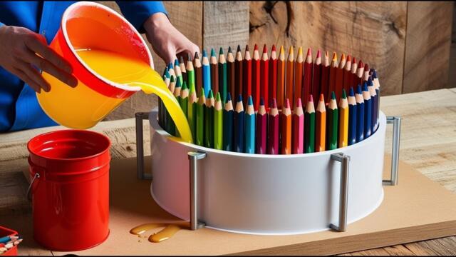 Check It Out: Craftsman Uses Epoxy Glue And Pencil To Create Amazing Work