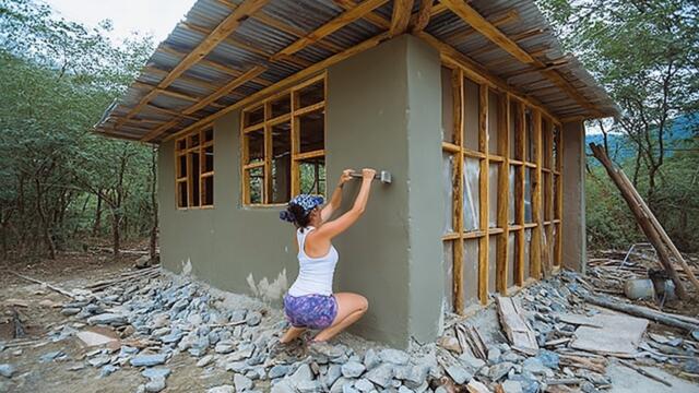 From an Abandoned House to Off-Grid Villa in 120 Days | Start to Finish by @mybushcraftnhat6368