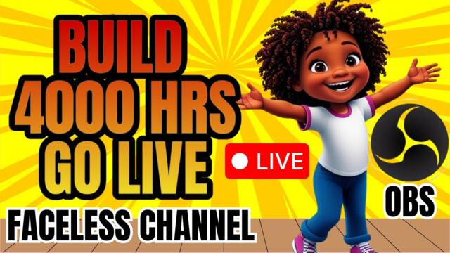 How to Get 4000 Watch Hours FAST for a Faceless YouTube Channel!