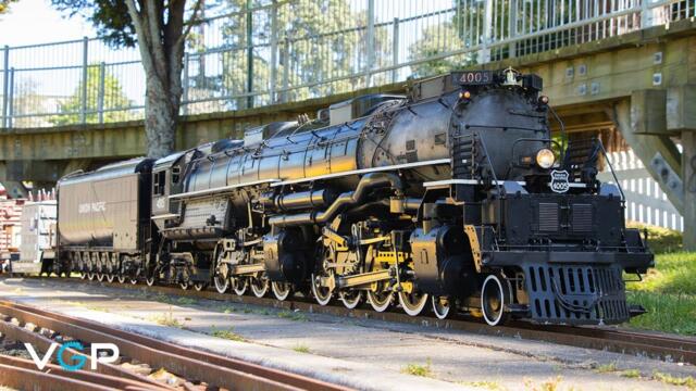 Union Pacific 'Big Boy' #4005 Live Steam 7.25" Gauge Locomotive in New Zealand