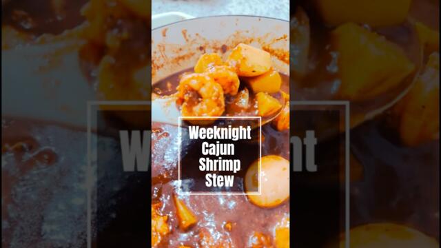 The Secret to 30-Minute Clean Stew🍤 (30-Minute Meal!) #Cooking #CleanEating #WeeknightMeals #Shrimp