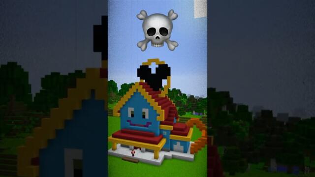 MICKEY MOUSE CLUBHOUSE Build Battle In Minecraft - NOOB VS PRO CHALLENGE Maizen Mizen Mazien Parody