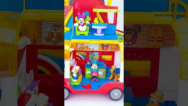 Satisfying Unboxing Mickey Mouse Outdoor & Exploration Camper  Satisfying ASMR Videos #mickey