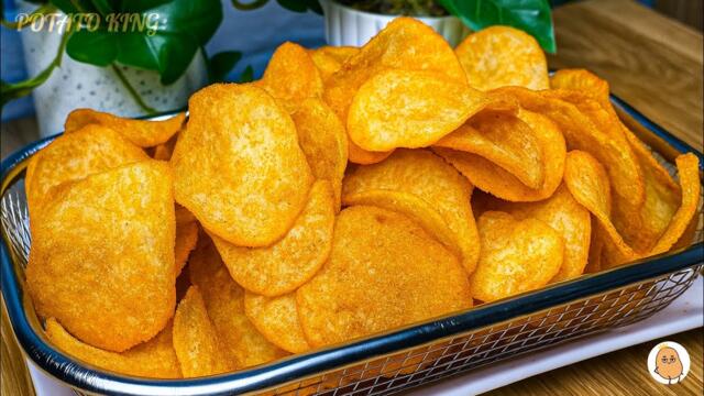 Crispy Potato Chips Recipe – Even Better Than French Fries!