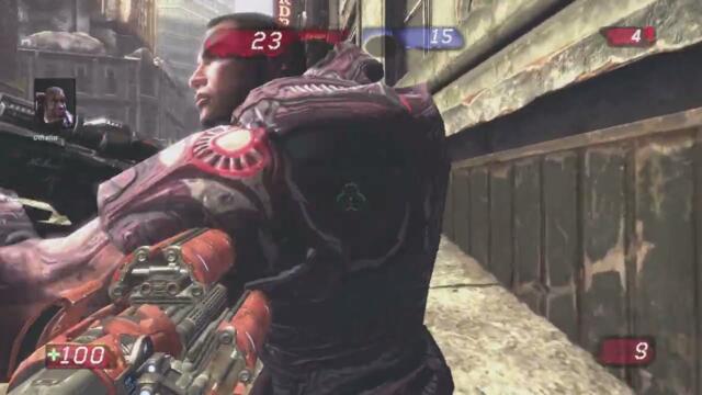 Unreal Tournament 3 (Xbox 360) Bot Deathmatch Gameplay