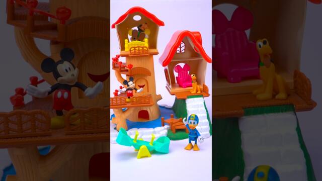 Satisfying with Unboxing Mickey Mouse Playset ASMR #asmr #relaxing #mickeymouse