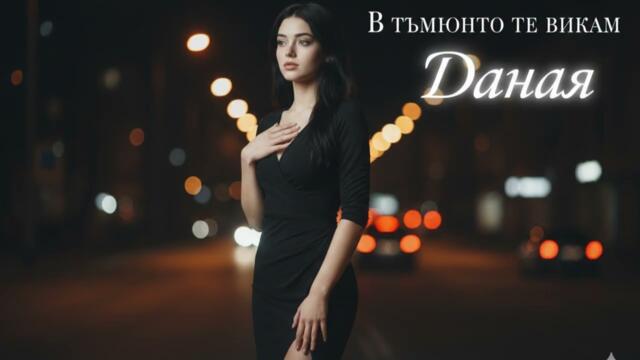 Даная - В тъмното те викам | Нежна Поп-Рок Балада 2026