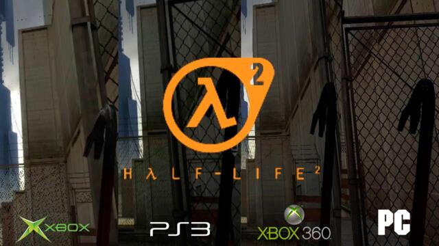 Half Life 2 - Xbox vs Xbox 360 vs PlayStation 3 vs PC