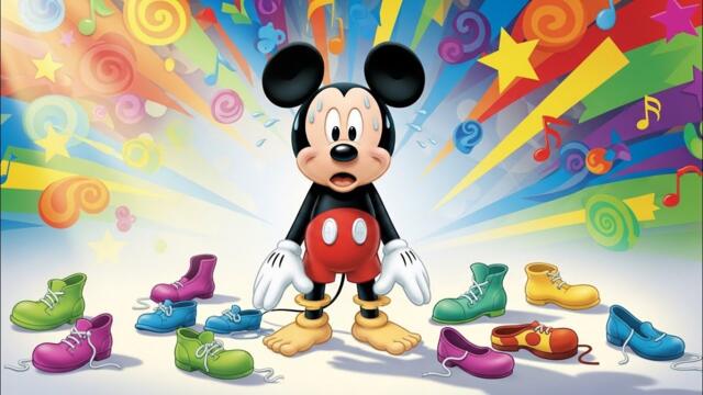 Mickey Mouse’s Missing Shoes Adventure!