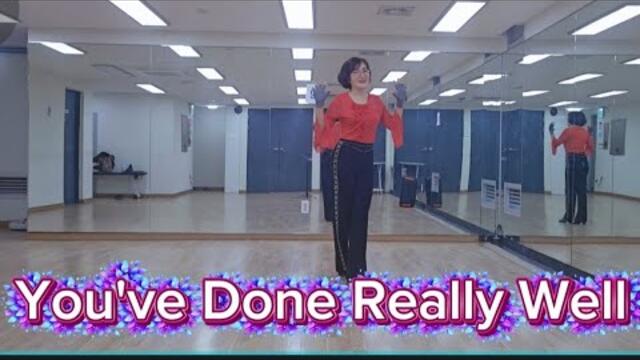 You've Done Really Well 라인댄스/정말잘해왔어/32c4w  lmprover/거울모드