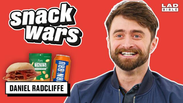 Daniel Radcliffe Tries British & American Food | Snack Wars