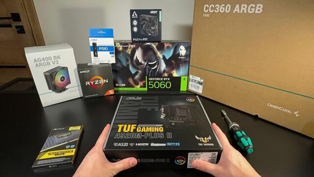 16 Minutes of Building a Gaming PC Step By Step (No Music, No Talking)