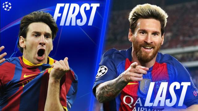 EVERY Champions League Legend's FIRST and LAST Goals! (Part 2)