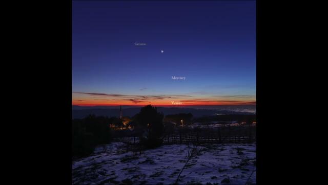 2026 February 21 - Twilight with Moon and Planets