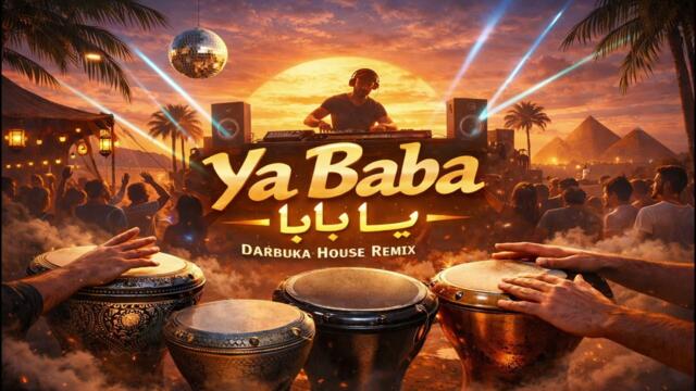 YA BABA | يا بابا 🥁 Arabic Darbuka House Remix | Desert Energy 🔥