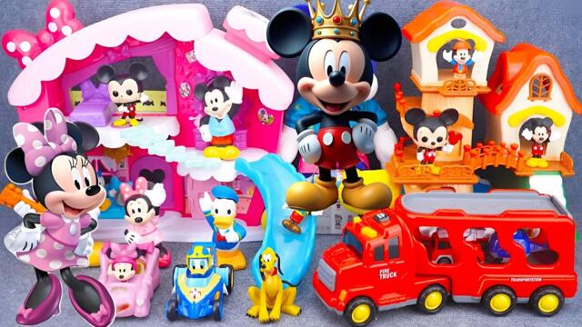 Satisfying With Unboxing Disney Mickey Mouse House Playset, Toys Collection ASMR | Toys Review