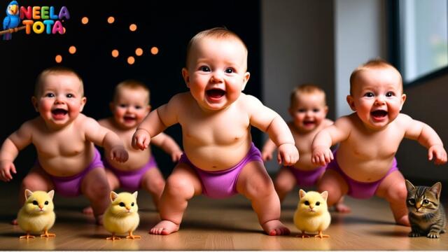 Dudi Dudi Dam Dam Dance 💃 | Dodi Dodi Dum Dum Kids Dance | Funny Kids Videos | Kids Rhymes #dudidudi