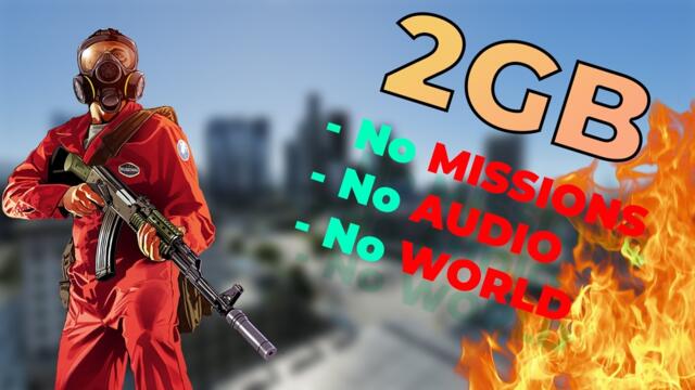 GTA V but it's COMPRESSED to 2GB...