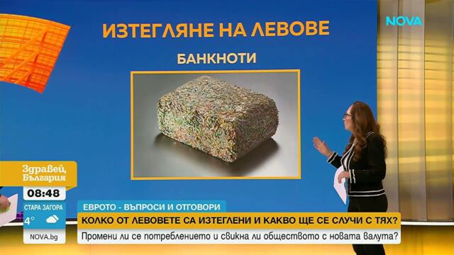 Еврото въпроси и отговори | Колко от левовете в банкноти и монети са изтеглени