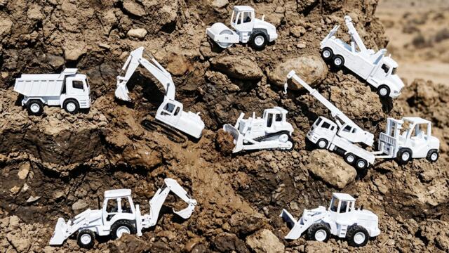 Rumble Pop! 🚜 Colorful Heavy Machines!  Learn Colors with Muddy Toy Trucks & Nursery Rhymes