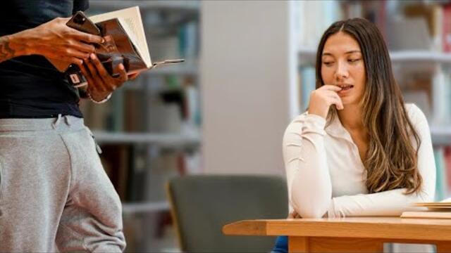😄💥🤣 CUC🥒MBER 🥒 PRANK IN THE LIBRARY! Part 1