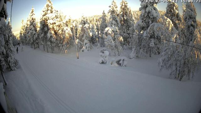 Saariselkä Skiing Track Live stream