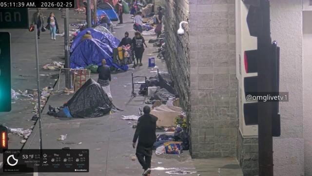 Skid Row Los Angeles CA. Cam 2