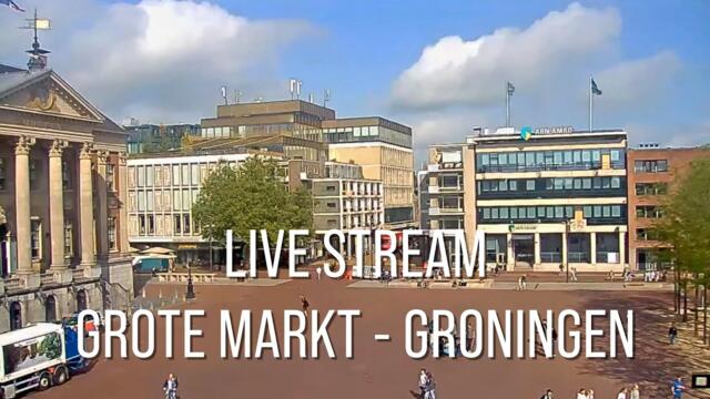 live webcam - Grote Markt  - Groningen - the Netherlands