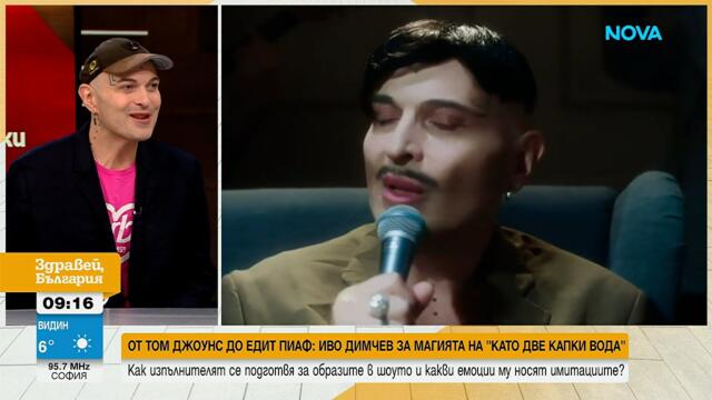 Иво Димчев за магията на шоуто „Като две капки вода“