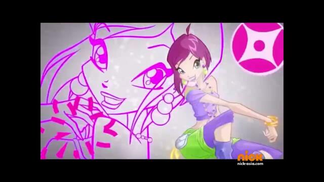 Winx Club S6: opening theme song (Nick Asia airing, 2 versions)