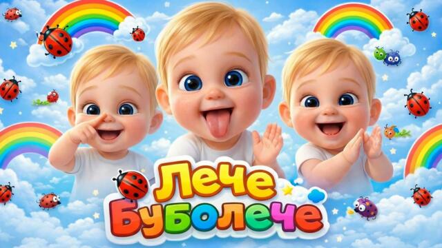 Лече буболече | Весела детска песен с движения и игри