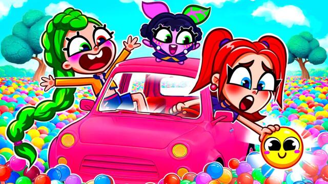 🌈 Colorful Balls Flood the City | Brave City Heroes