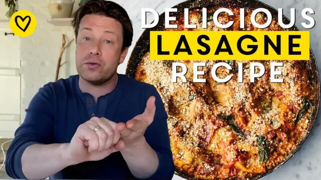 Scruffy Aubergine Lasagne Recipe | Jamie Oliver