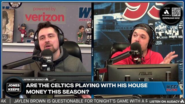 Are the Celtics playing with house money this season?