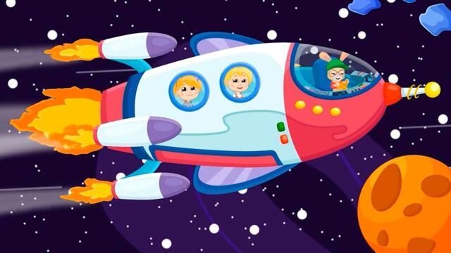 Космонавты - Развивающие песенки Кукутики - мультики для малышей