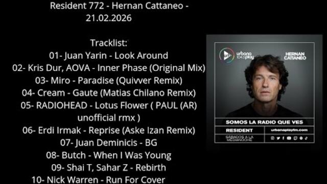 Resident 772 - Hernan Cattaneo - 21.02.2026