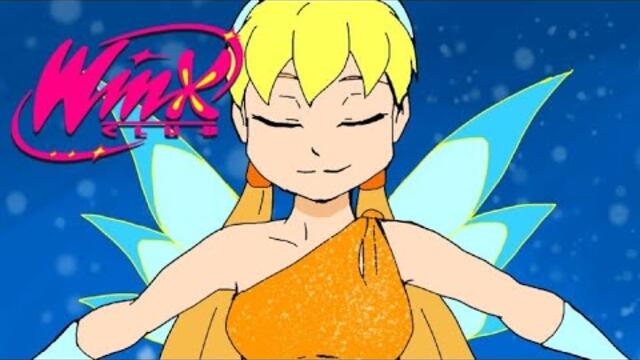 Stella 💫 Winx Club Reboot Transformation in 2D | Anime Style [FAN ANIMATION]