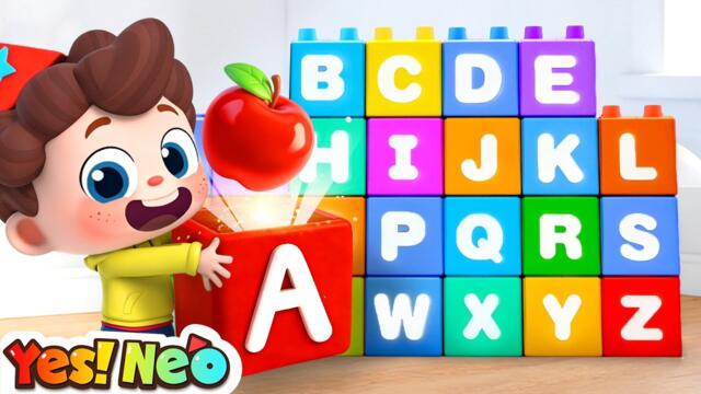 Learn English Alphabet | ABC for Kids | Phonics Song | Nursery Rhymes & Kids Songs | Yes! Neo