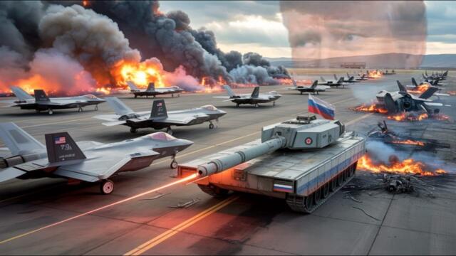 Today US Air Base Destroyed! Russian Attack Ends US Dominance in the Skies — ARMA 3