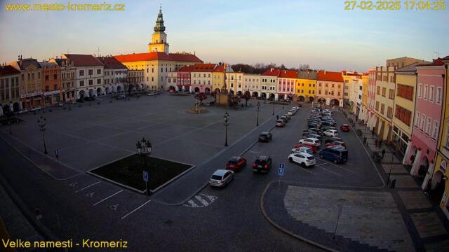 Kroměříž - Velké náměstí - 4K