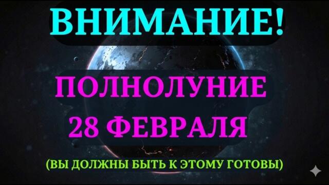 НАЧИНАЕТСЯ! ПОЛНОЛУНИЕ 2 февраля! Почему ОНО НЕВЕРОЯТНО ВАЖНО ДЛЯ ТЕХ, КТО ЖДЁТ ПЕРЕМЕН.