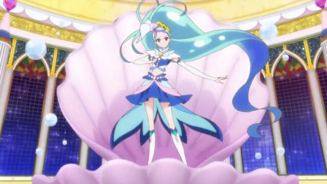 attack and trasformation cure Mermaid!