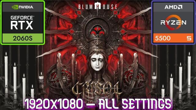 Crisol - Theater Of Idols on RTX 2060 Super | Ryzen 5500 | 16GB RAM - 1080P | TSR | All Settings