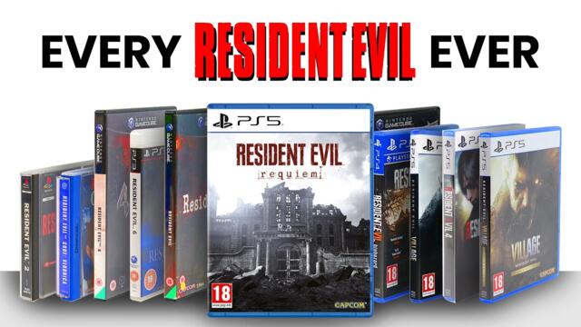 Unboxing Every Resident Evil Game Ever (1996-2026)