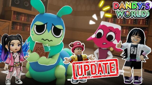 [🐛🦋Dandys World🐛🦋] UP DATE E BATALHA DE TRIOS #dandysworld #roblox #update #yasayurigames #live