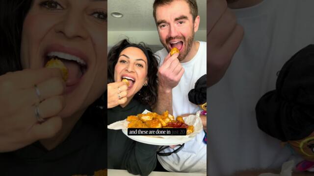 3-Ingredient Air Fryer Chicken Nuggets (No Flour, No Eggs)