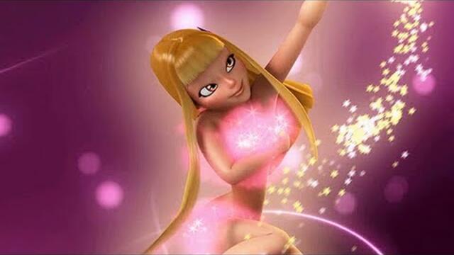 Winx Club:Sirenix Transformation 3D! (Instrumental Version/Croatian) HD!